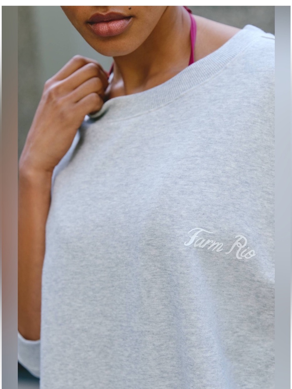 NWT Farm Rio x Antropologie
Grapic Sweatshirt - Picture 3 of 3